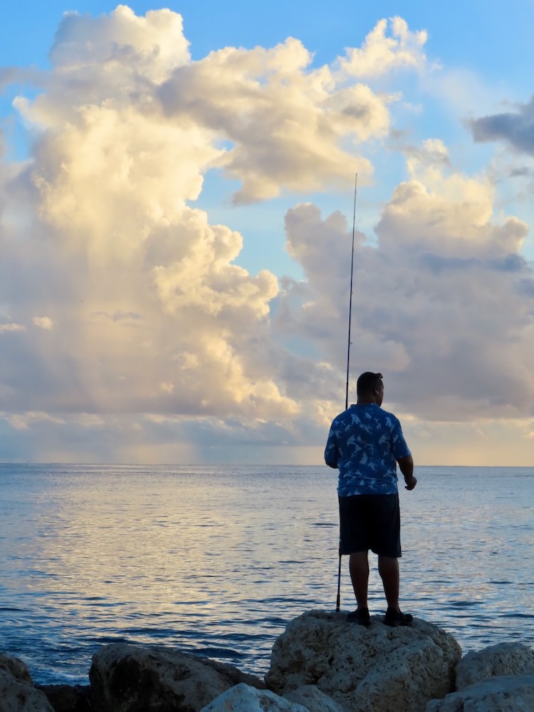 Fisherman in Nauru